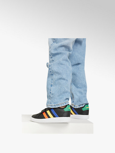 Adidas superstar z clearance kolorowymi paskami